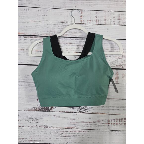 Auden 2-pack women's sports bras green and black size XXL - Picture 1 of 6